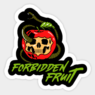 Forbidden Fruit Sticker